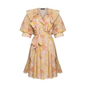 Magali Pascal Maggie Dress Vintage Bloom Light Dress Size M NWT